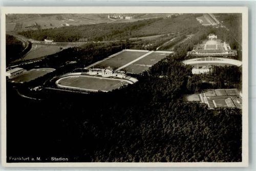 Frankfurt Stadion Fliegeraufnahme