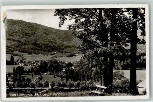 Lazne Libverda Blick gegen Haindorf