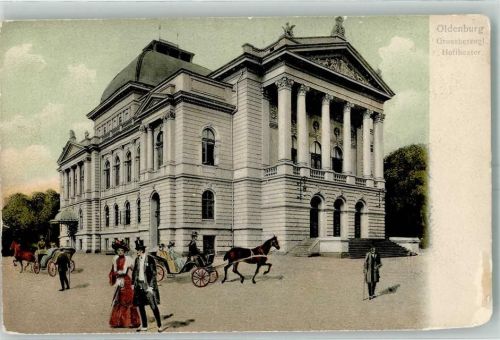 Oldenburg Großherzogliches Hoftheater Pferdekutschen
