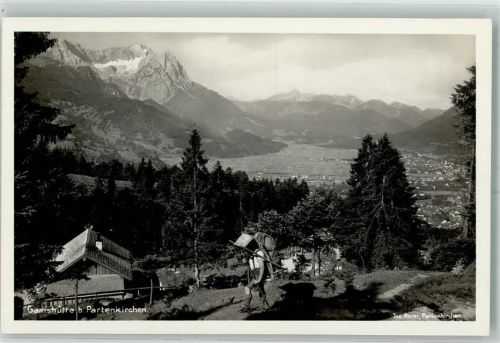 Partenkirchen Gamshütte Wanderer