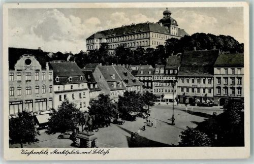Weißenfels Marktplatz Schloß