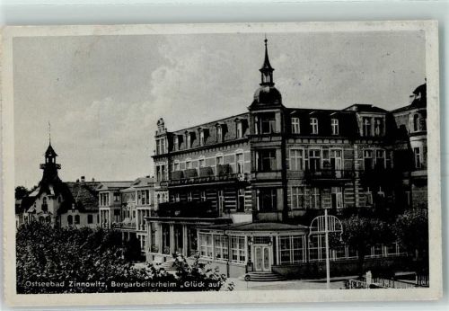 Zinnowitz Bergarbeiter Erholungsheim Glück auf