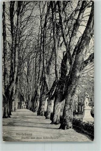 Alertshausen 1911 Allee im Schloßpark
