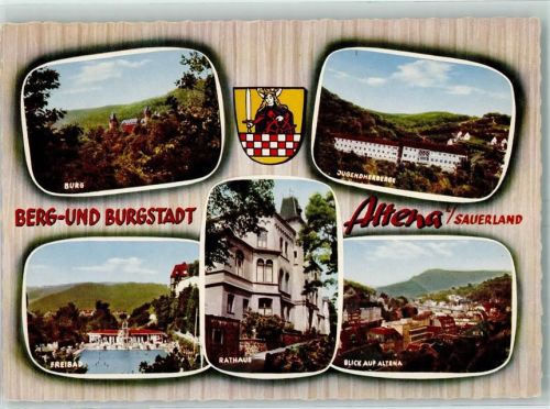 Altena Burg Jugendherberg Schwimmbad Rataus