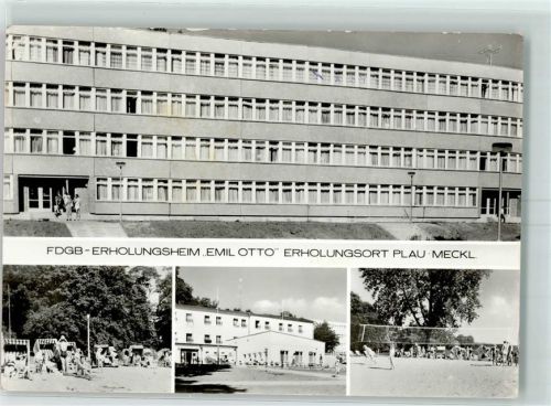 Plau FDGB Erholungsheim Emil Otto Beachvolleyballfeld