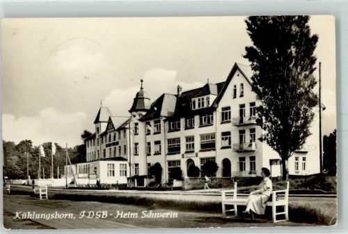 Kühlungsborn FDGB - Heim Schwerin Ruhebänke