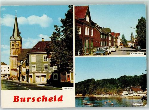 Burscheid Hauptstraße F. Goetze Straße Diepental