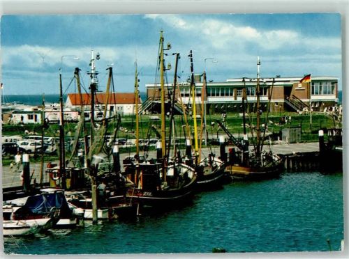 Bensersiel Fischerboote Hafen