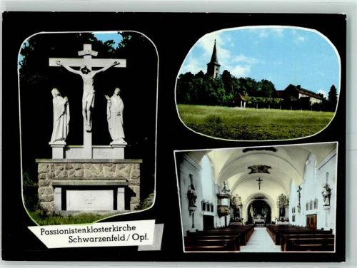 Schwarzenfeld Passionistenklosterkirche Altaransicht Kreuzigung