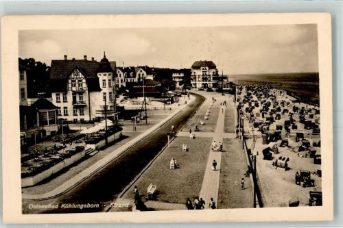 Kühlungsborn Strand Strandkörbe Strandpromenade