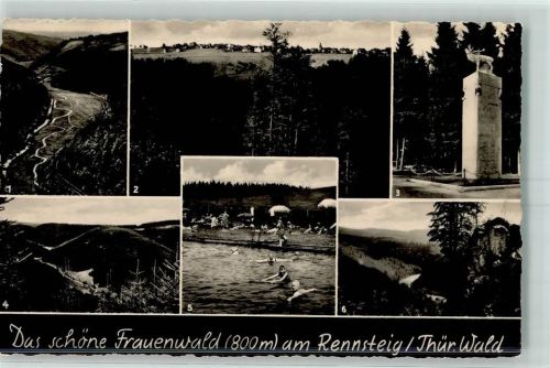 Frauenwald Nahetal Frauenwald Monument am Bohrstuhl Gabel Schwimmbad