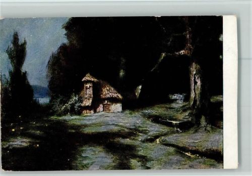 Hermann Hendrichs Nibelungenbilder - Hundingshütte AK Verlag Hanfstaengel
