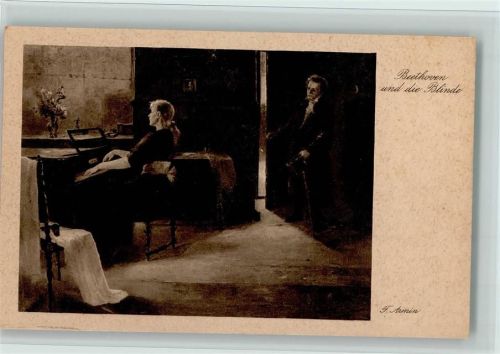 Beethoven und die Blinde am Klavier AK