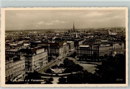 Wien Blick von der Votivkirche