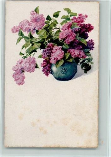Blumenvase AK Flecken