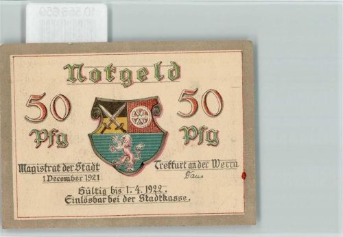 Treffurt Notgeld, Künstler sign Lindegreen