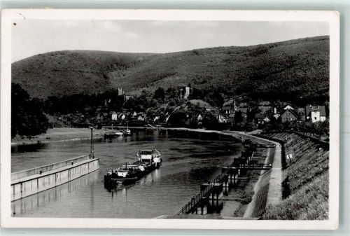 Neckarsteinach Neckarpartie Schleuse