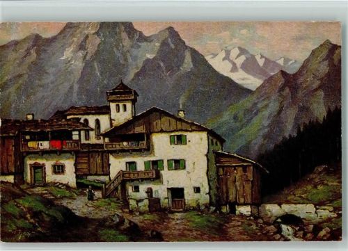 Nr. 1398 von W. Hoy - Bergdorf AK