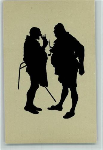 Kunstwart Nr. 34 - aus Falstaff und seine Gesellen AK Gute Erhaltung
