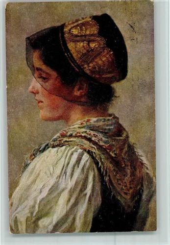 1907 Schwarzwälderin AK