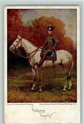 in Uniform - Wohlfahrtkarte AK