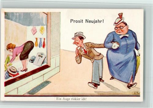 Serie Import 517 - Neujahr - Ein Auge riskier ich , gute Erhaltung