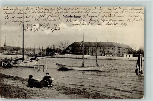 Sonderburg 1911 Fischerboote