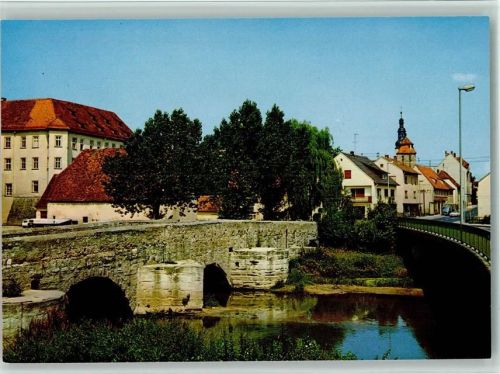 Höchstadt Brücken über die Aisch