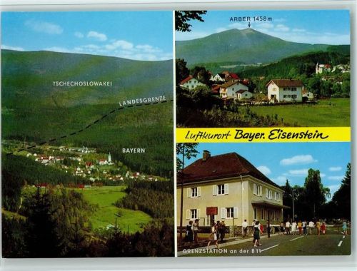 Bayerisch Eisenstein Grenze zur Tschecheslowakei - gute Erhaltung
