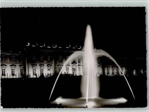 Stuttgart 1958 Gartenschau - Leuchtbrunnen, gute Erhaltung