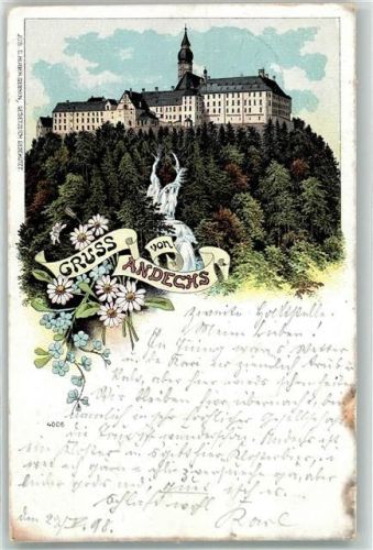 Andechs 1893 Kloster