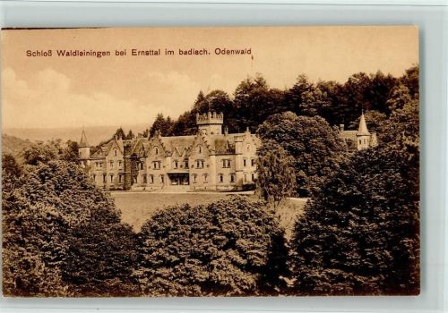 Ernsttal Schloß Waldleiningen , gute Erhaltung AK