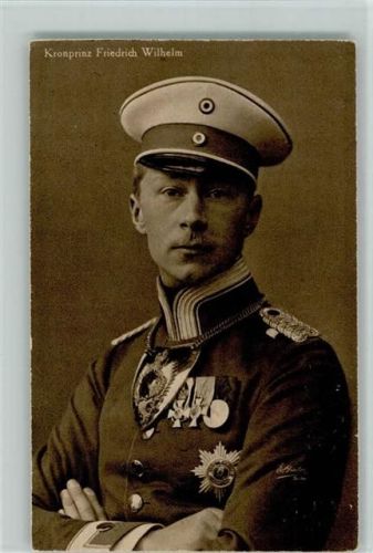 in Uniform mit Orden geschmückt, Wohlfahrtskarte - gute Erhaltung AK