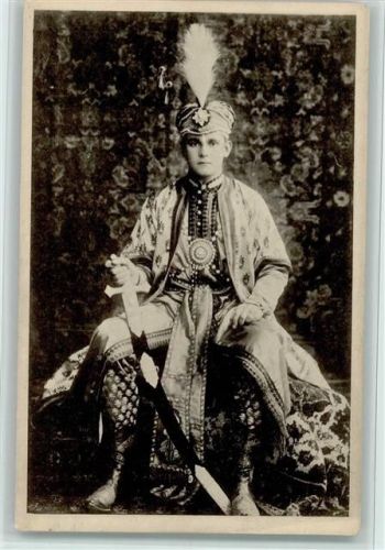 XIIIe - Maskerade 1913 - Alem Chan AK