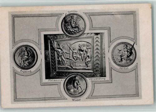 Clausthal-Zellerfeld Decke der Bergapotheke Aktaeons-Verwandlung