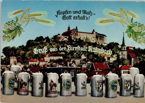 Kulmbach Bierkrüge Weizenähren