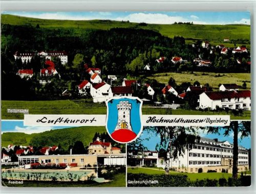 Hochwaldhausen Genesungsheim Freibad Teilansicht