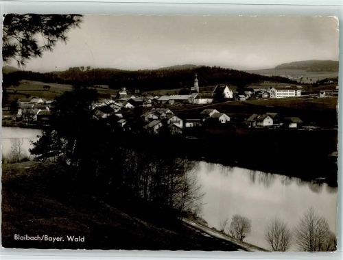 Blaibach Blick nach Blaibach