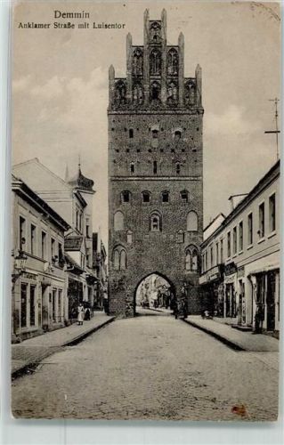 Demmin Anklamer Straße m. Luisentor