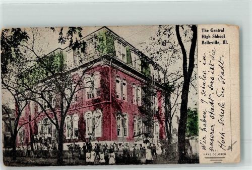 Illinois the Gentral High Shool Belleville III. Ort lt. Recherche