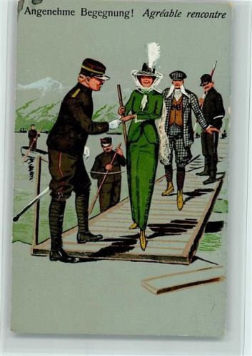 Frankreich Serie Nr. 7730 Damen Begegnung - gute Erhaltung