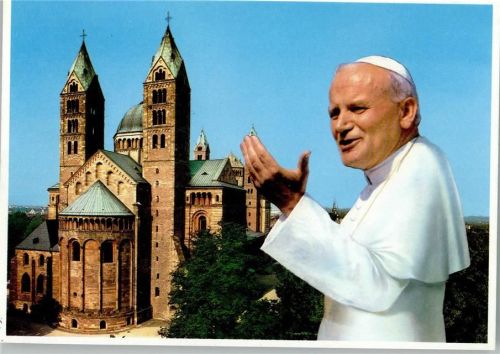 Speyer 1987 Papst Johannes Paul II.