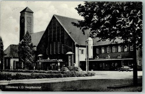 Oldenburg 1954 Hauptbahnhof