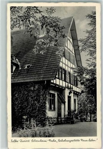 Sobernheim Erholungsstätte Neues Leben Fachwerkhaus