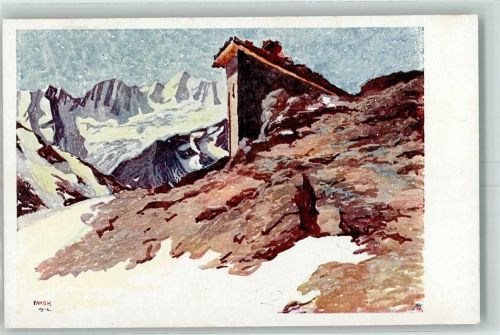 Trentino nel Frignano 1916 aus der Südtiroler Front sign. Fangh
