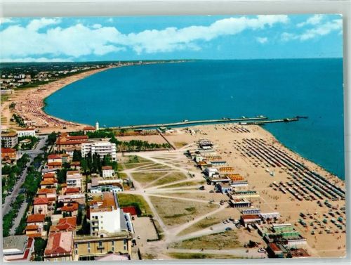 Cesenatico Fliegeraufnahme Riviera Adriatica