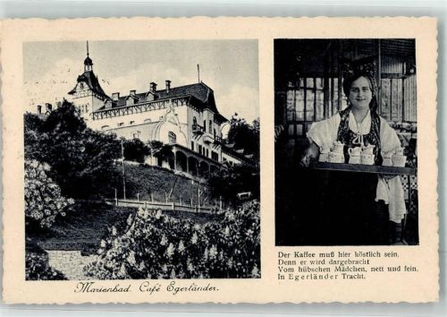Marianske Lazne Gasthaus Cafe Egerländer
