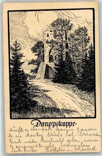 Meiningen Donopskuppe sign.G.L.