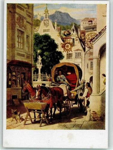 Nr. 1088 - Schwind; Hochzeitsreise , gute Erhaltung AK