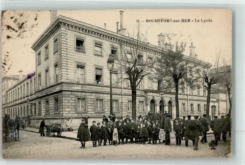 Rochefort 1910 le Lycee